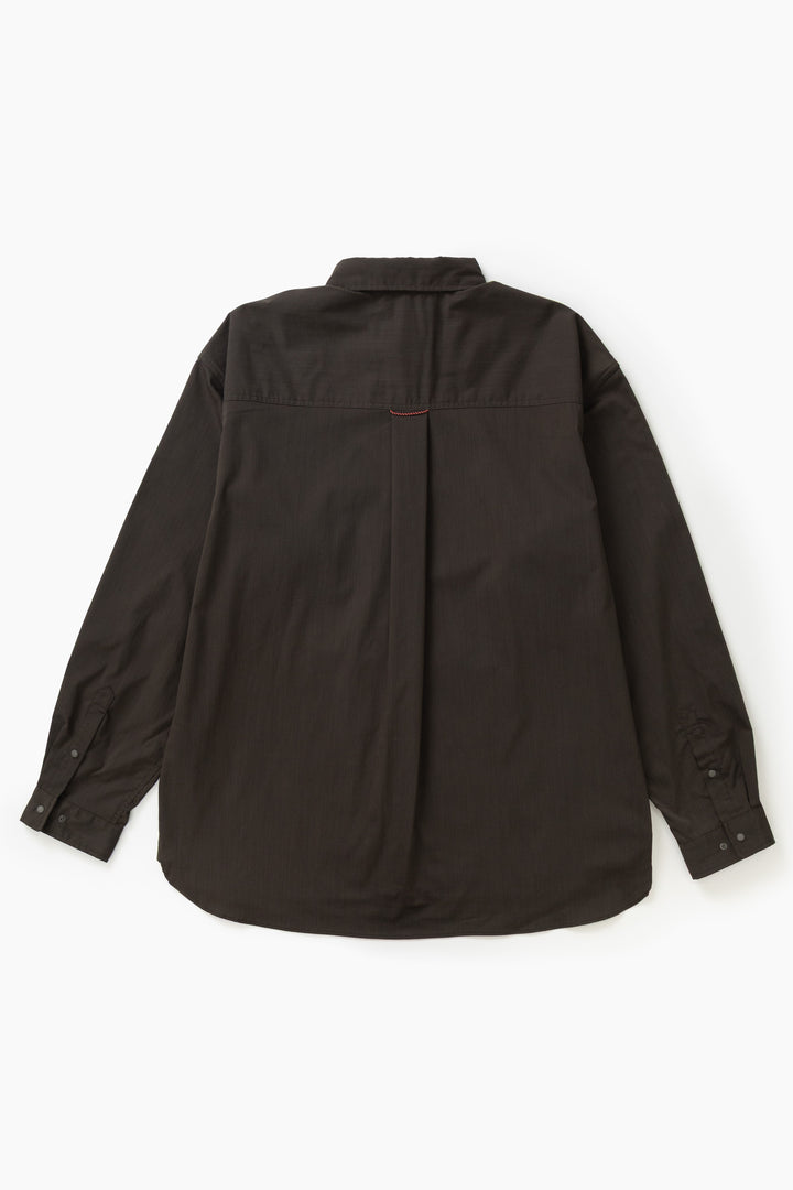 Nanga - Hinoc Ripstop UT Shirt - Dark Brown
