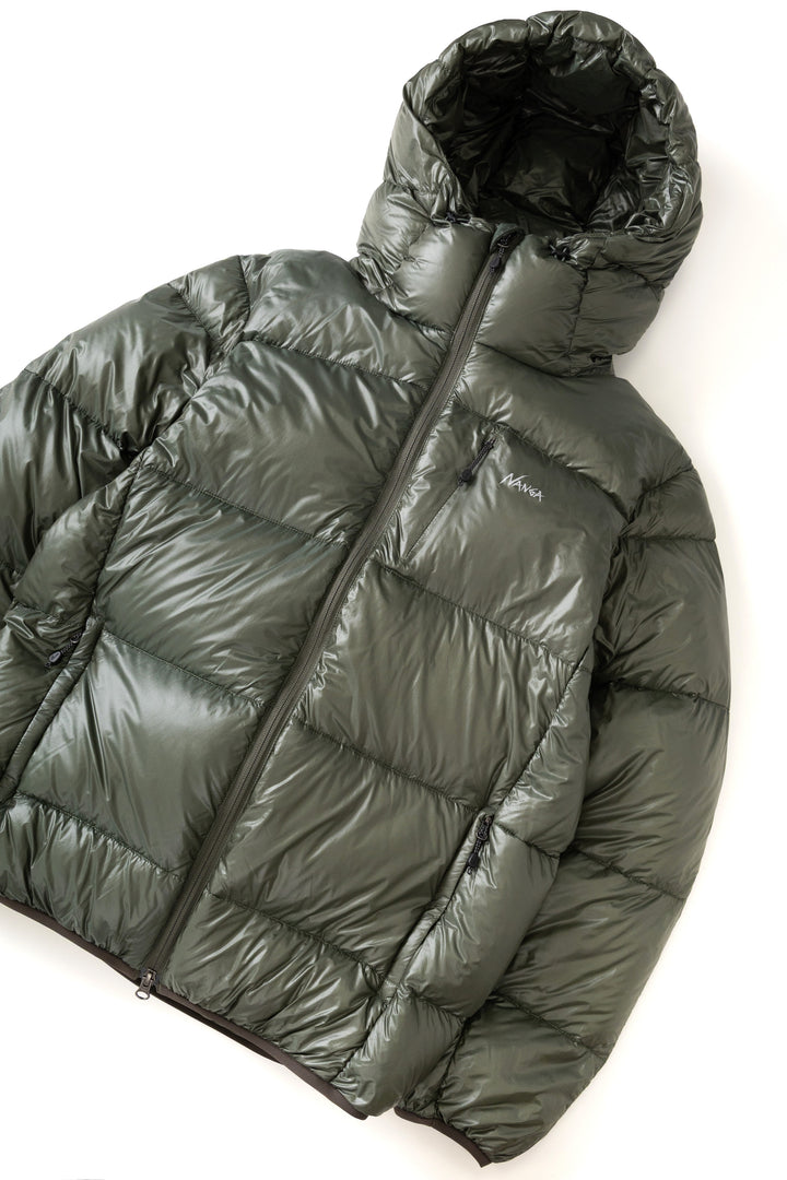 Nanga - Mountain Trip Hooded Down Jacket - Khaki