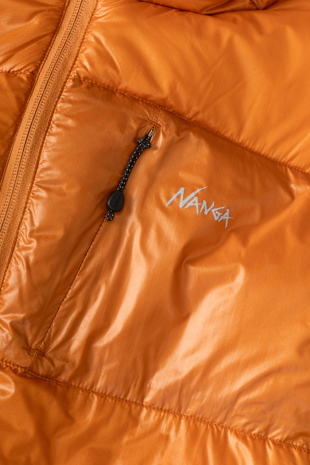 Nanga - Mountain Trip Hooded Down Jacket - Orange
