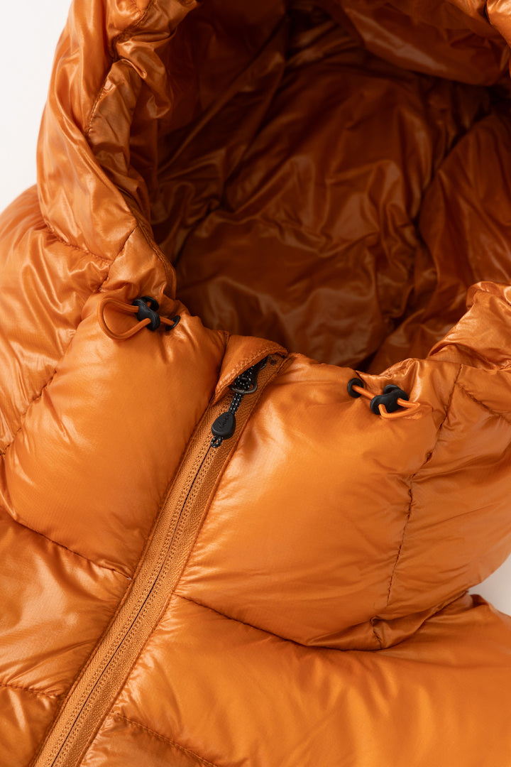 Nanga - Mountain Trip Hooded Down Jacket - Orange