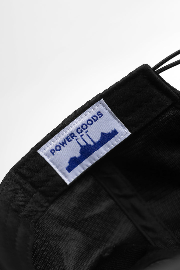 Power Goods - Nylon Surf Cap - Black