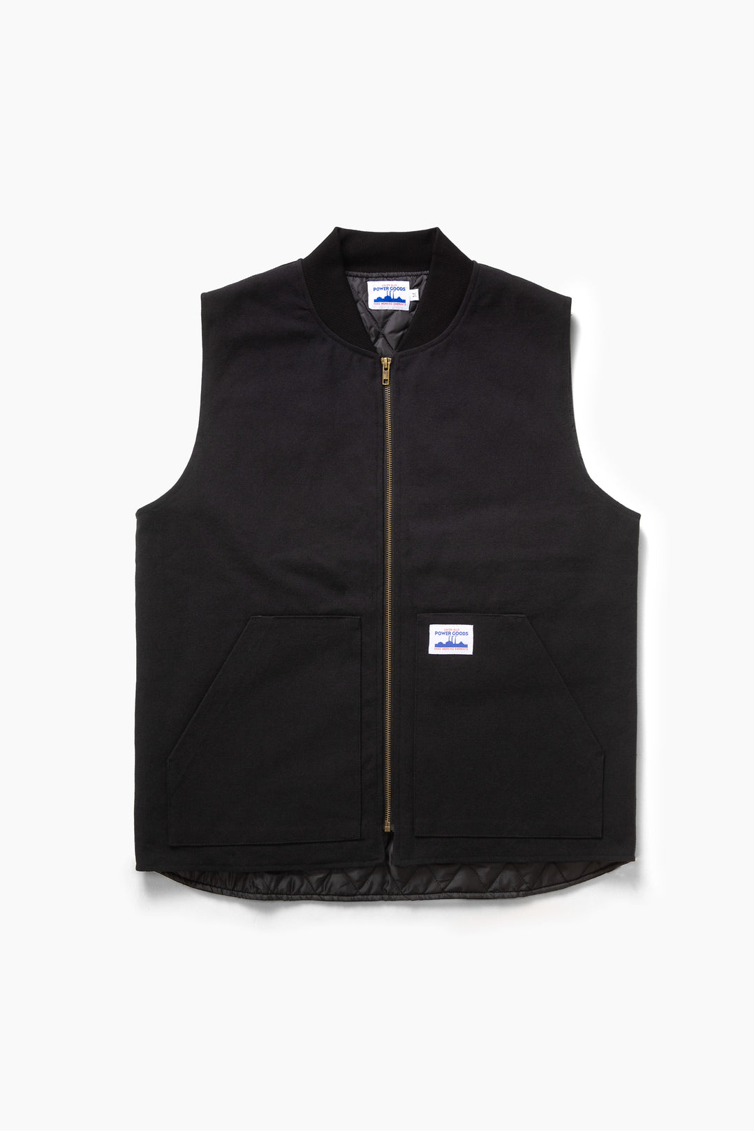 Power Goods - Canvas Work Vest - Black