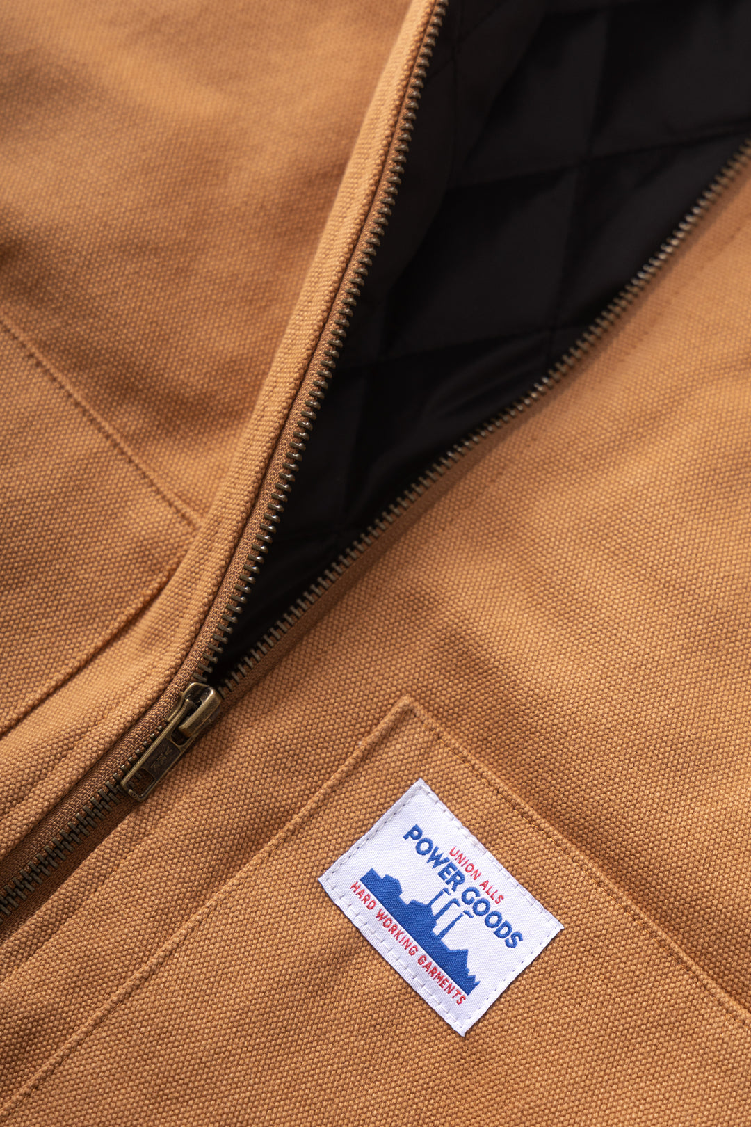 Power Goods - Canvas Work Vest - Brown