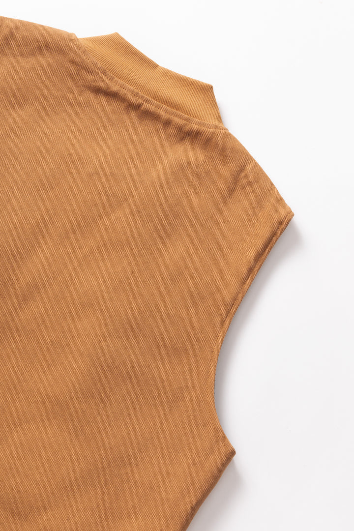 Power Goods - Canvas Work Vest - Brown