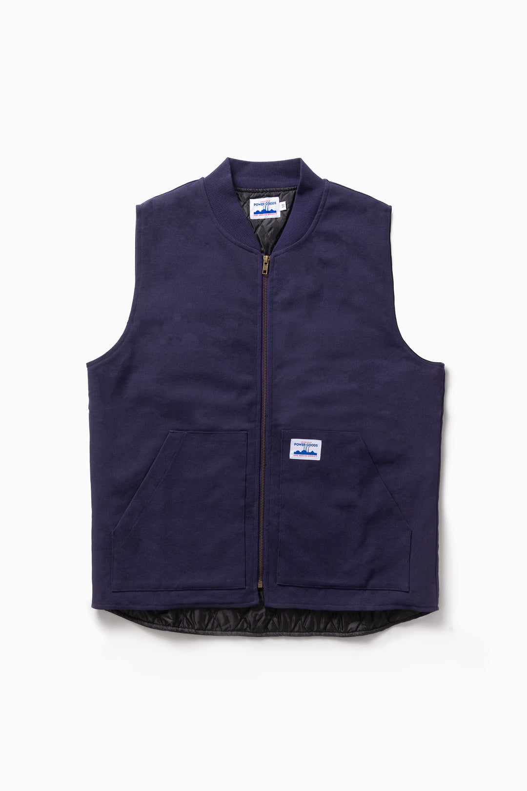 Power Goods - Canvas Work Vest - Navy Blue