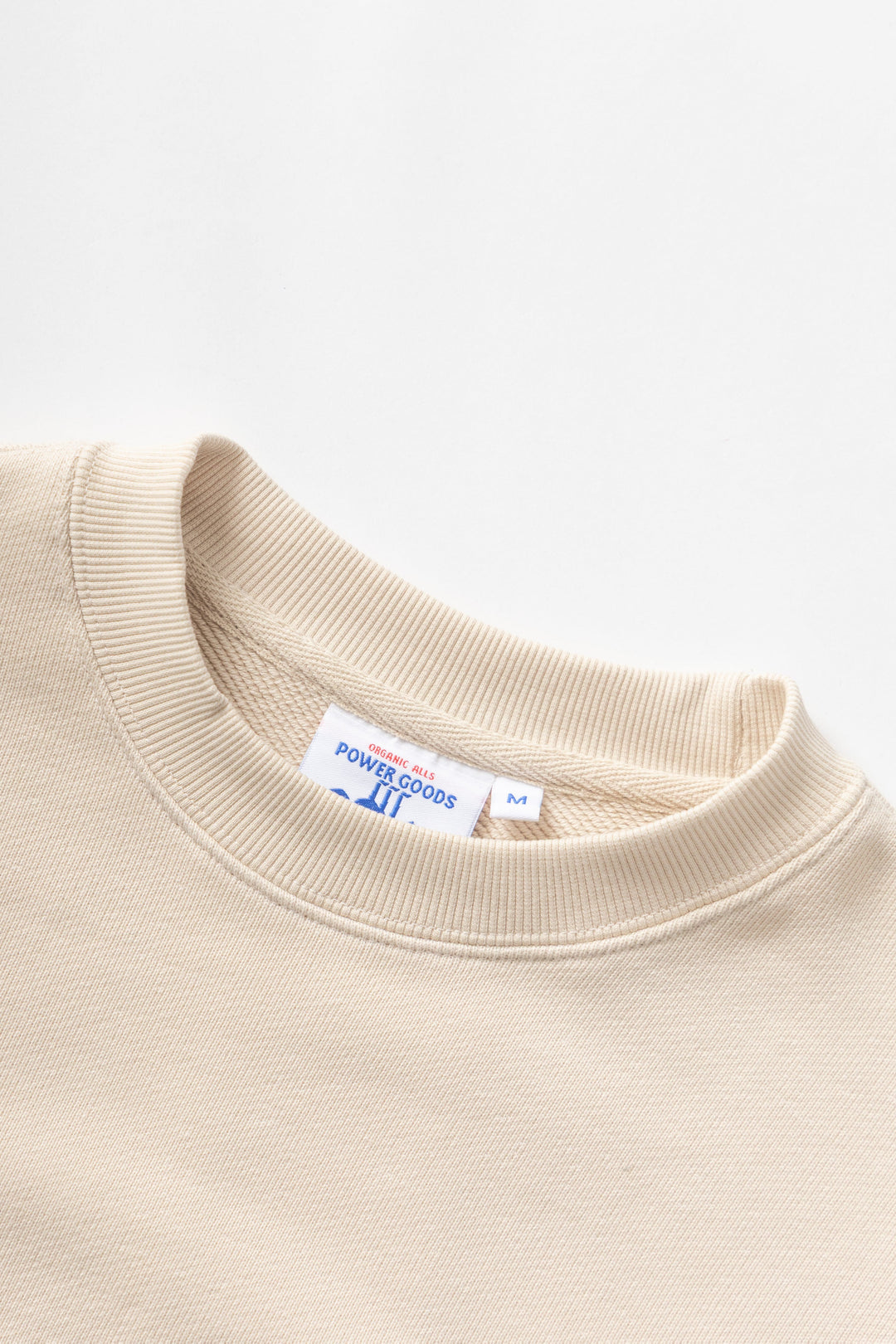 Power Goods - Loopback Crewneck - Putty