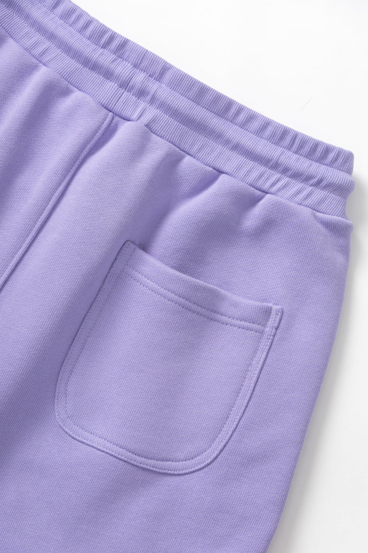 Power Goods - Loopback Sweat Shorts - Dusty Violet