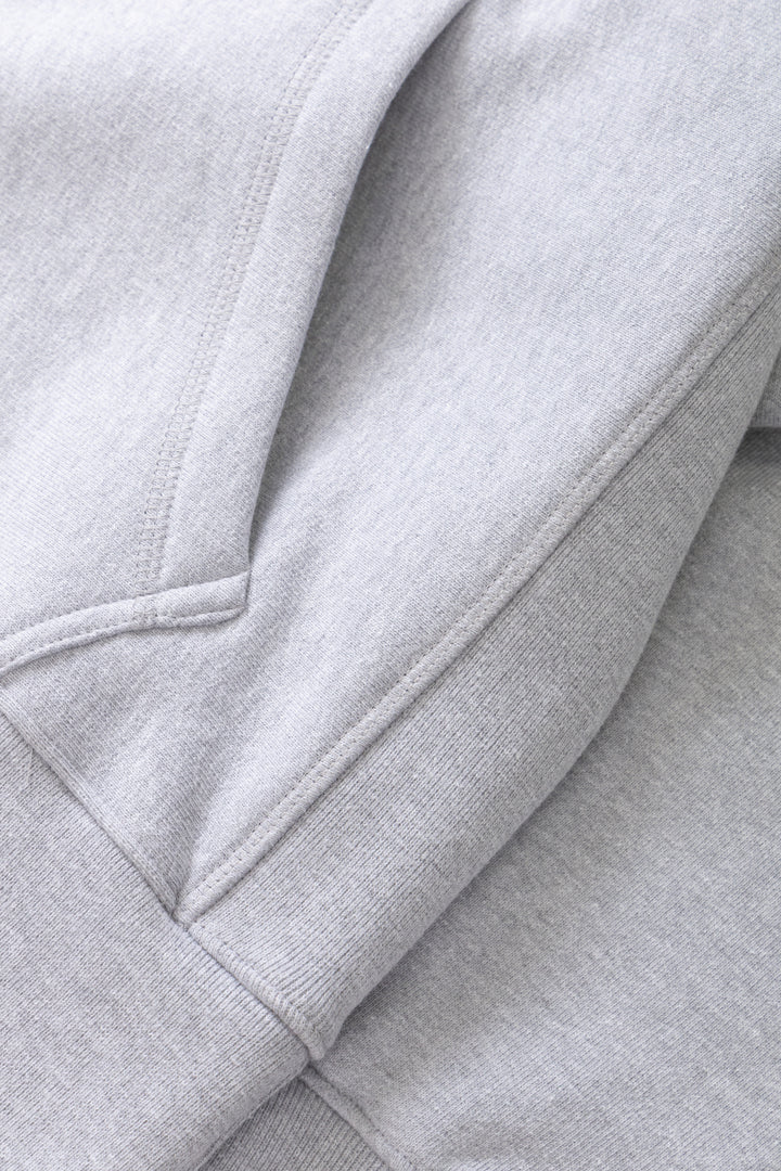 Power Goods - Super Weight Hoodie - Heather Grey