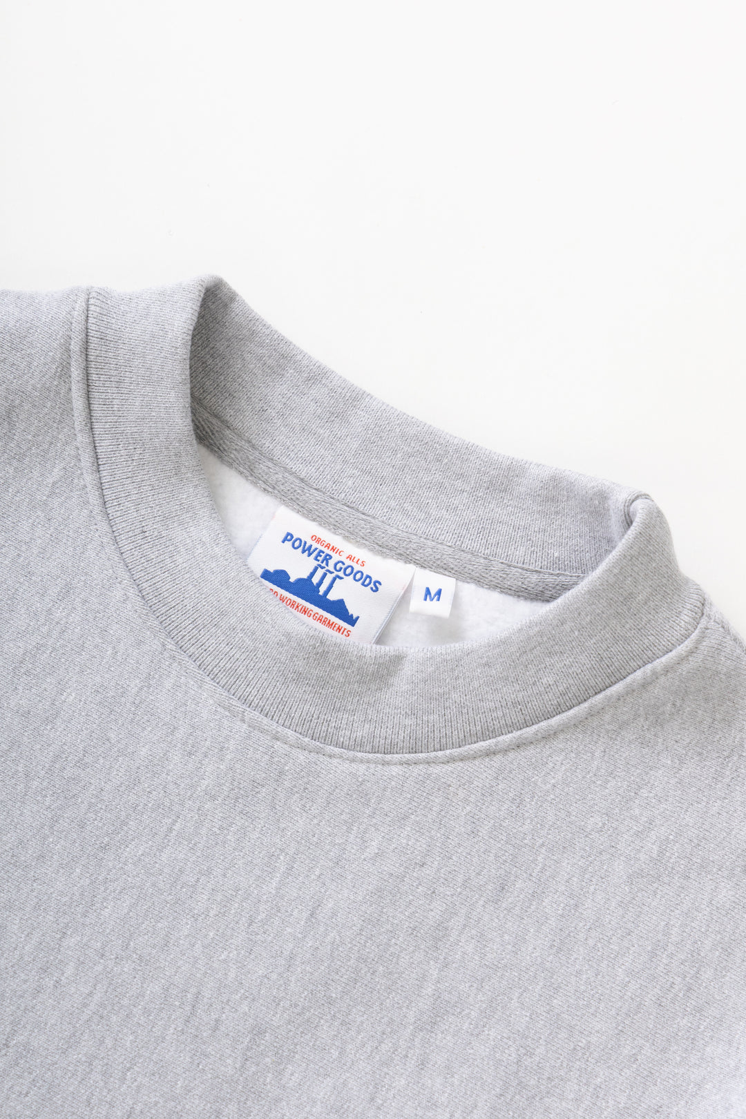 Power Goods - Super Weight Crewneck - Heather Grey