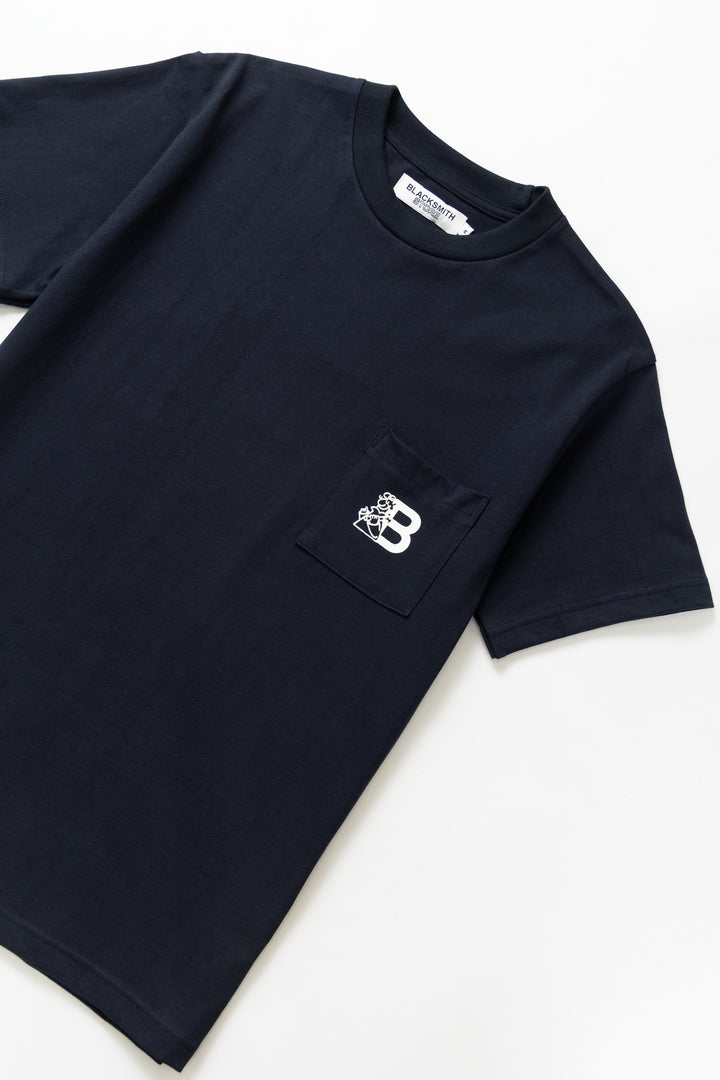 Blacksmith - Pocket Tee - Navy