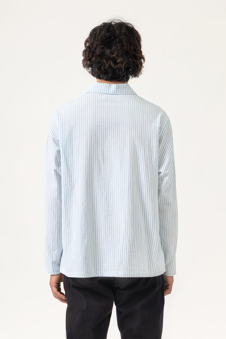 Blacksmith - Striped Two Button Popover - Green