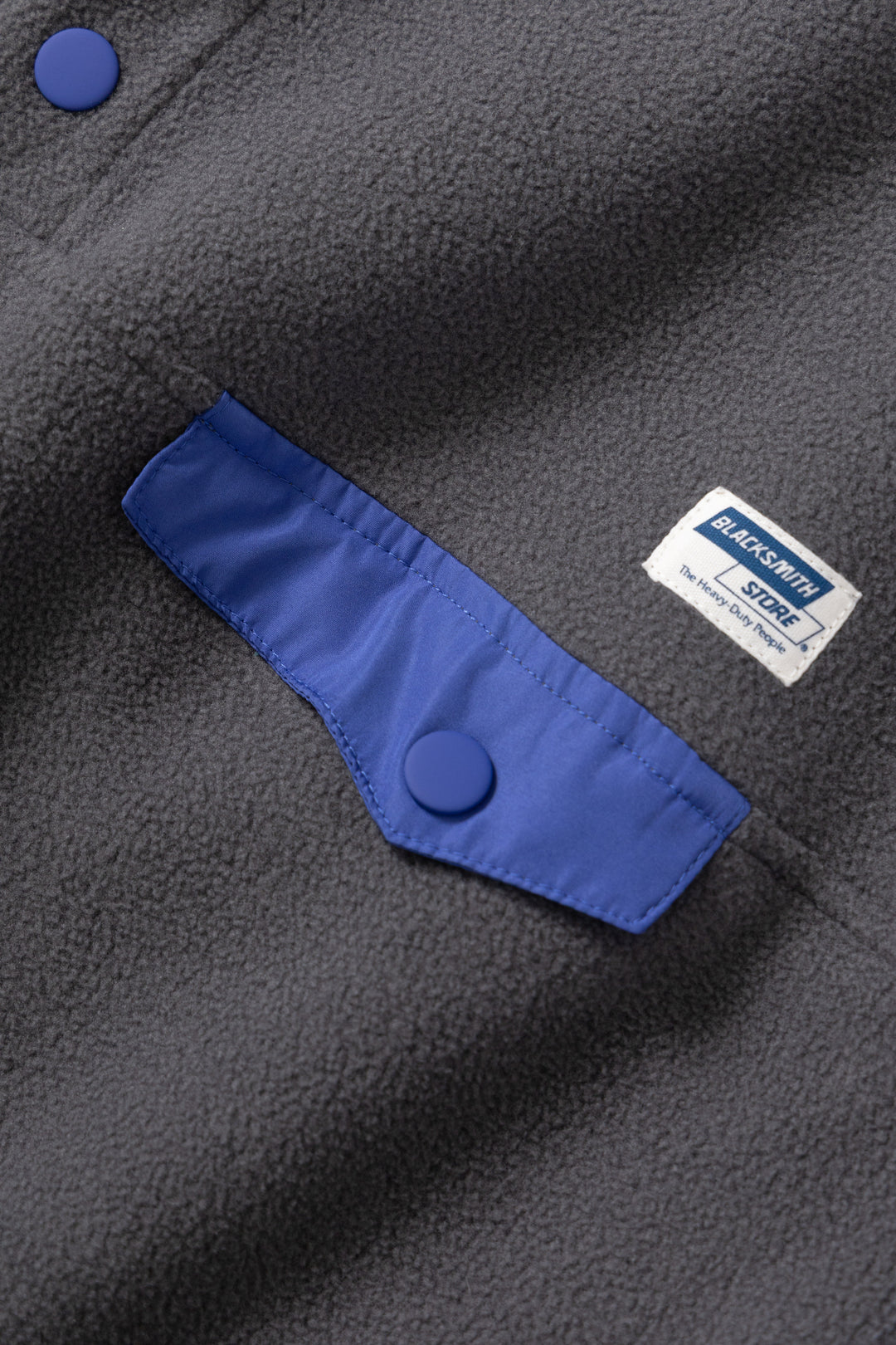 Blacksmith - Popover Polar Fleece - Grey