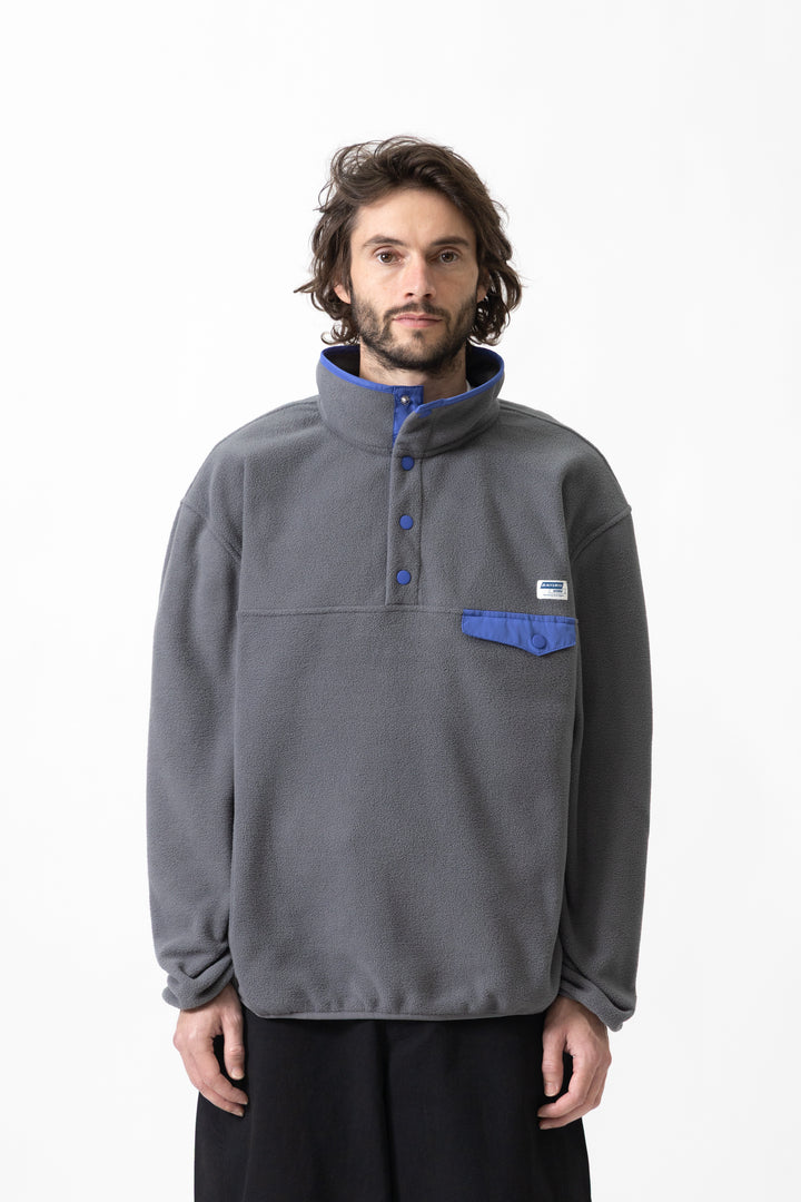 Blacksmith - Popover Polar Fleece - Grey