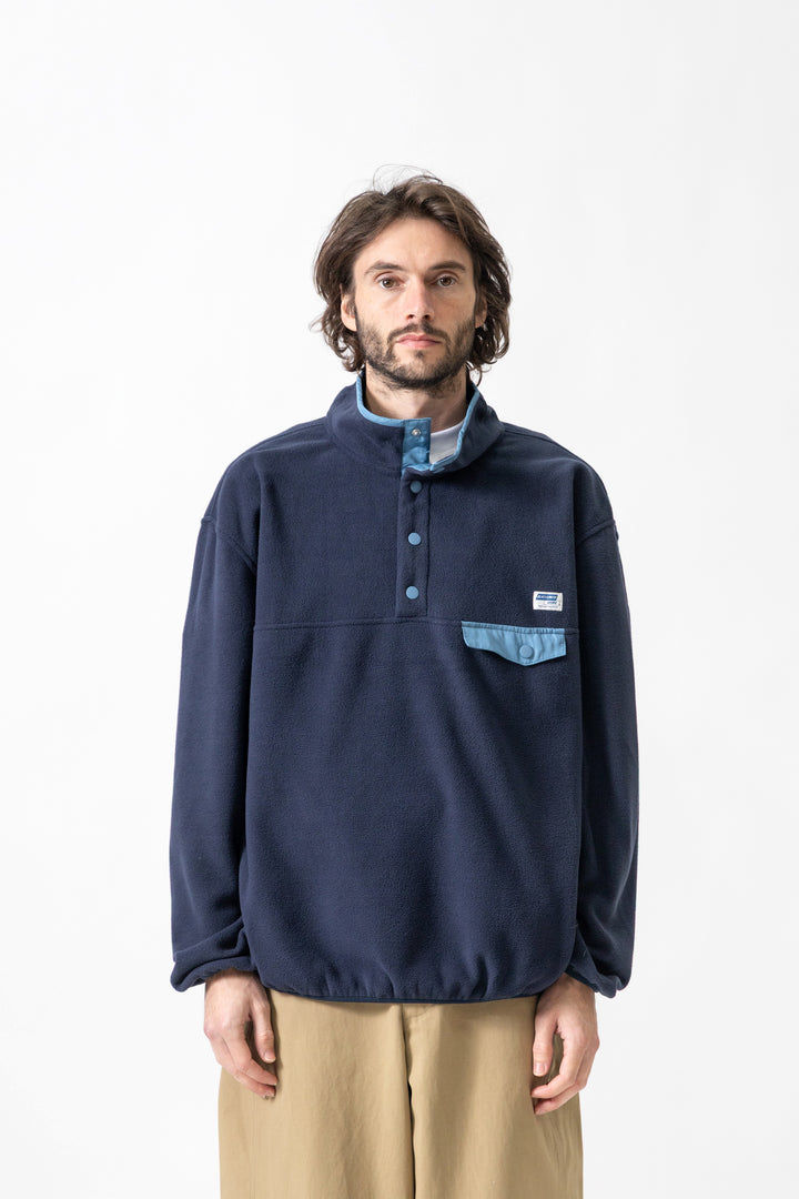 Blacksmith - Popover Polar Fleece - Navy