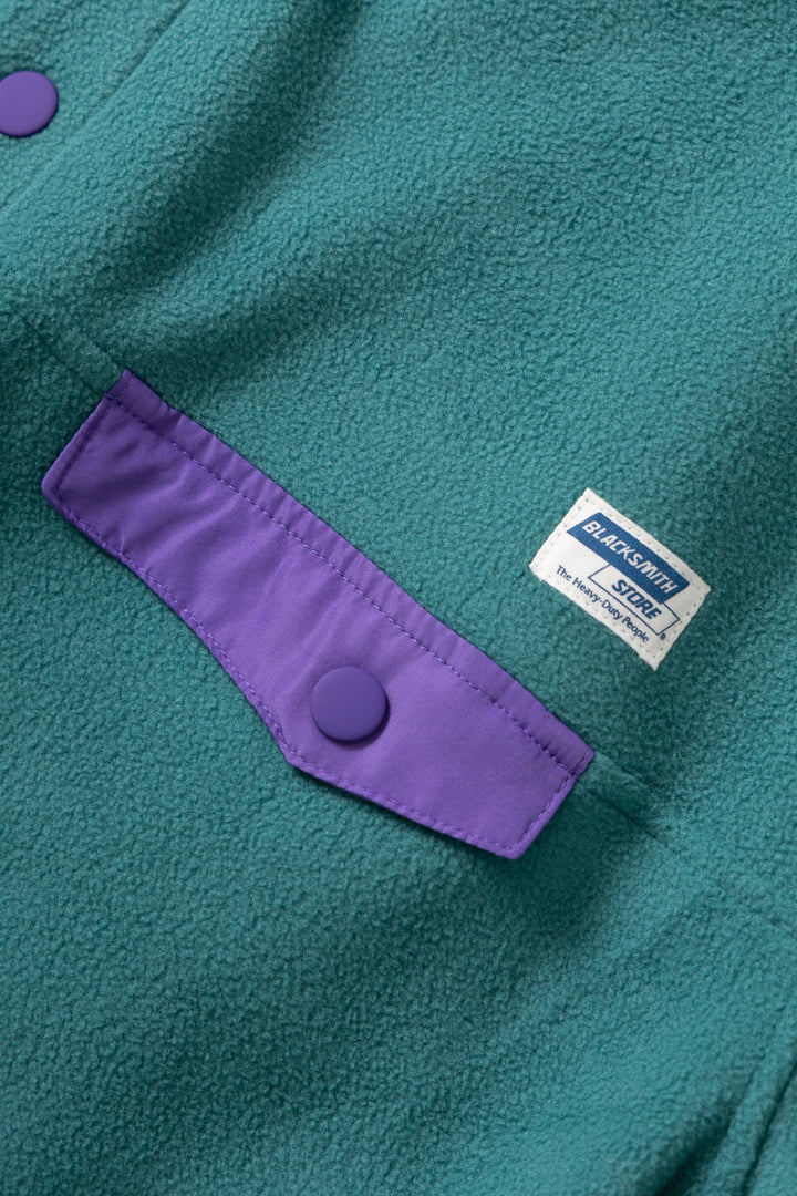 Blacksmith - Popover Polar Fleece - Teal