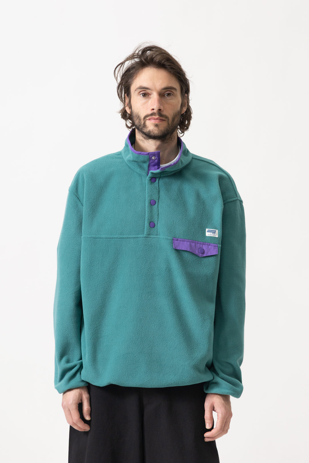 Blacksmith - Popover Polar Fleece - Teal
