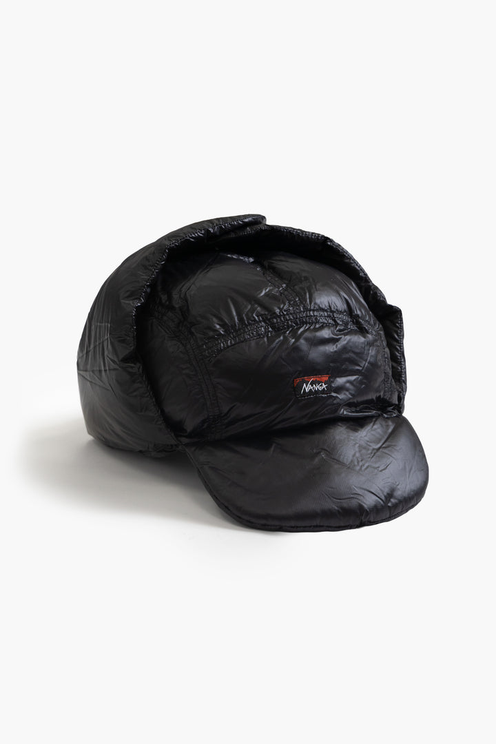 Nanga - Mountain Lodge Down Ear Flap Cap - Black