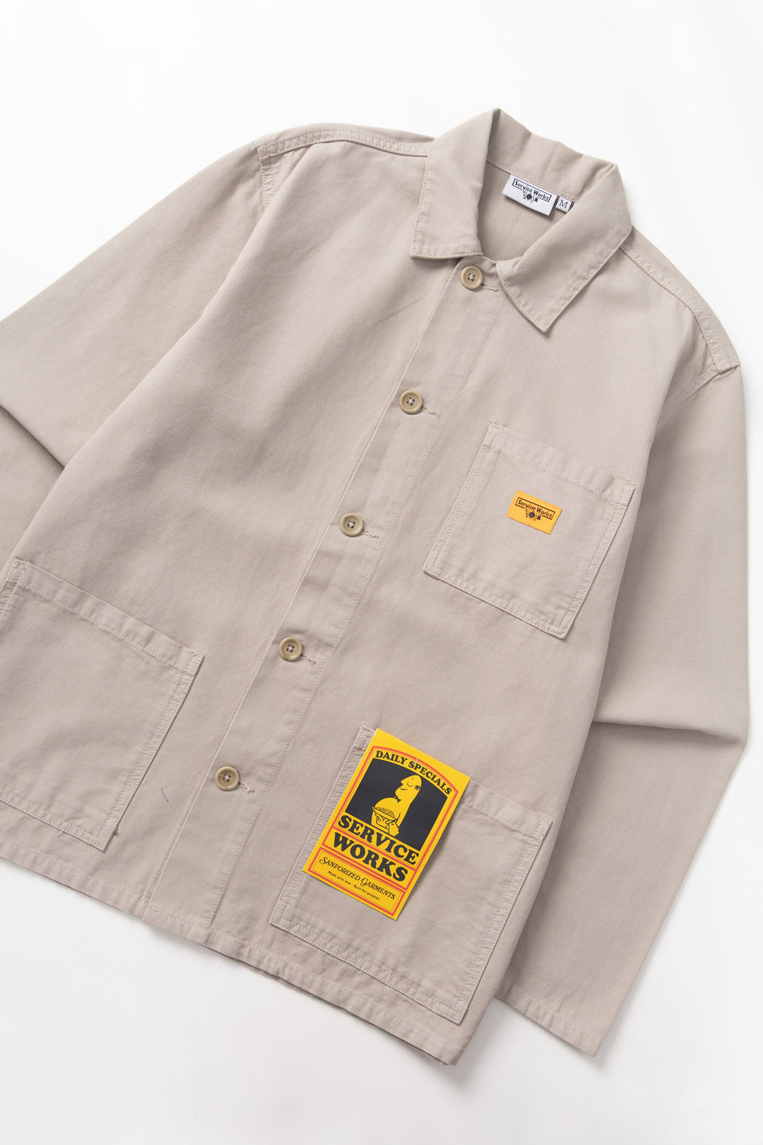 Service Works - Classic Chore Shirt - Stone