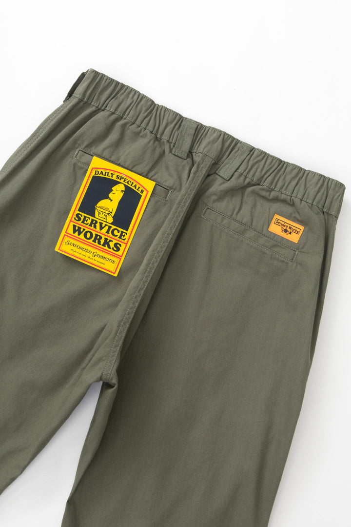 Service Works - Twill Waiters Pant - Olive
