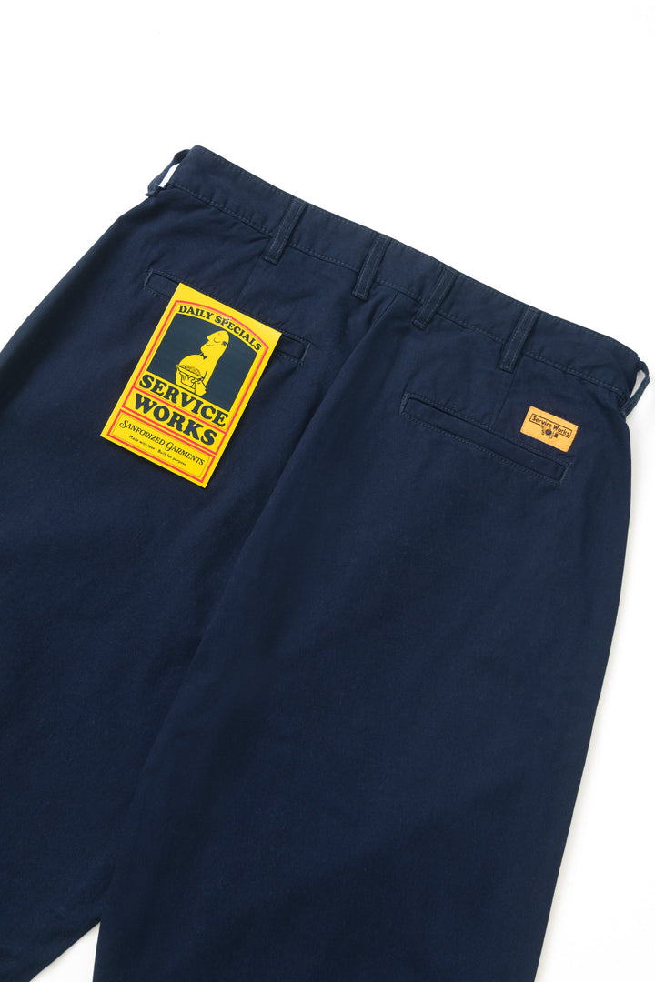 Service Works - Twill Part Timer Pant - Dark Navy