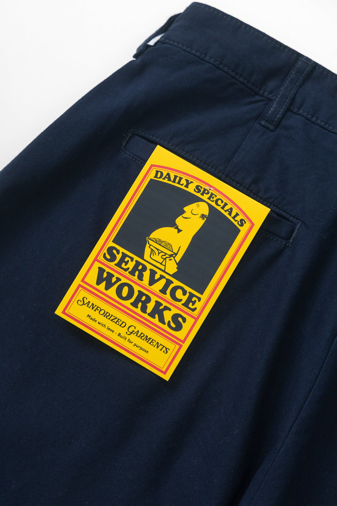 Service Works - Twill Part Timer Shorts - Dark Navy