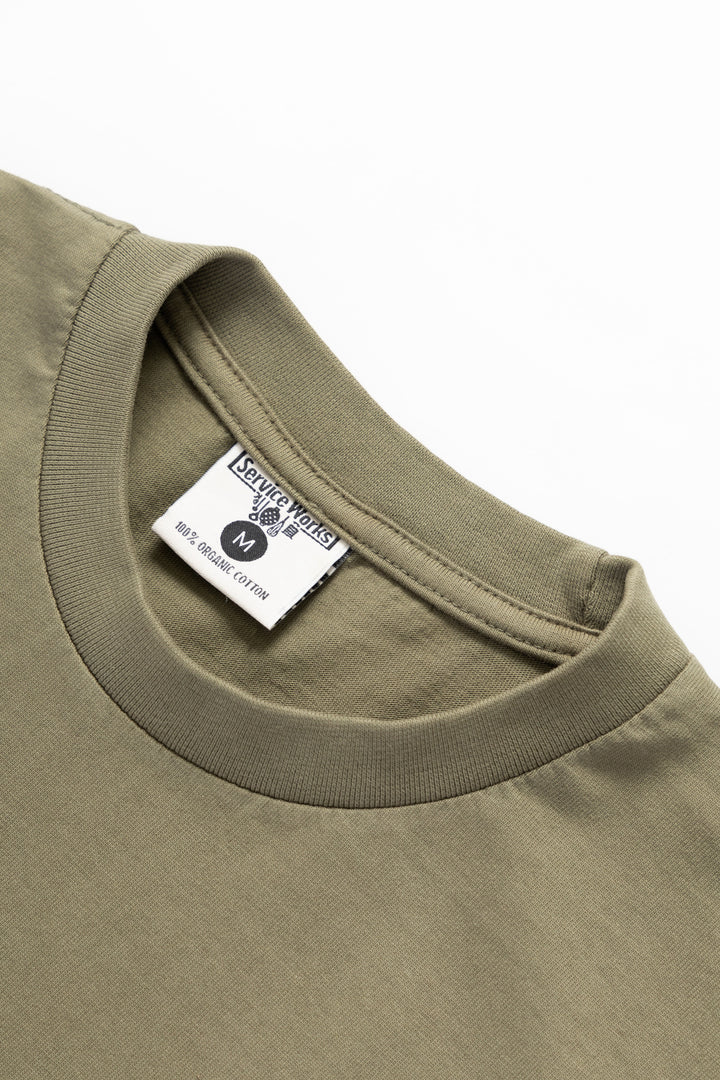 Service Works - Service Logo Tee - Olive