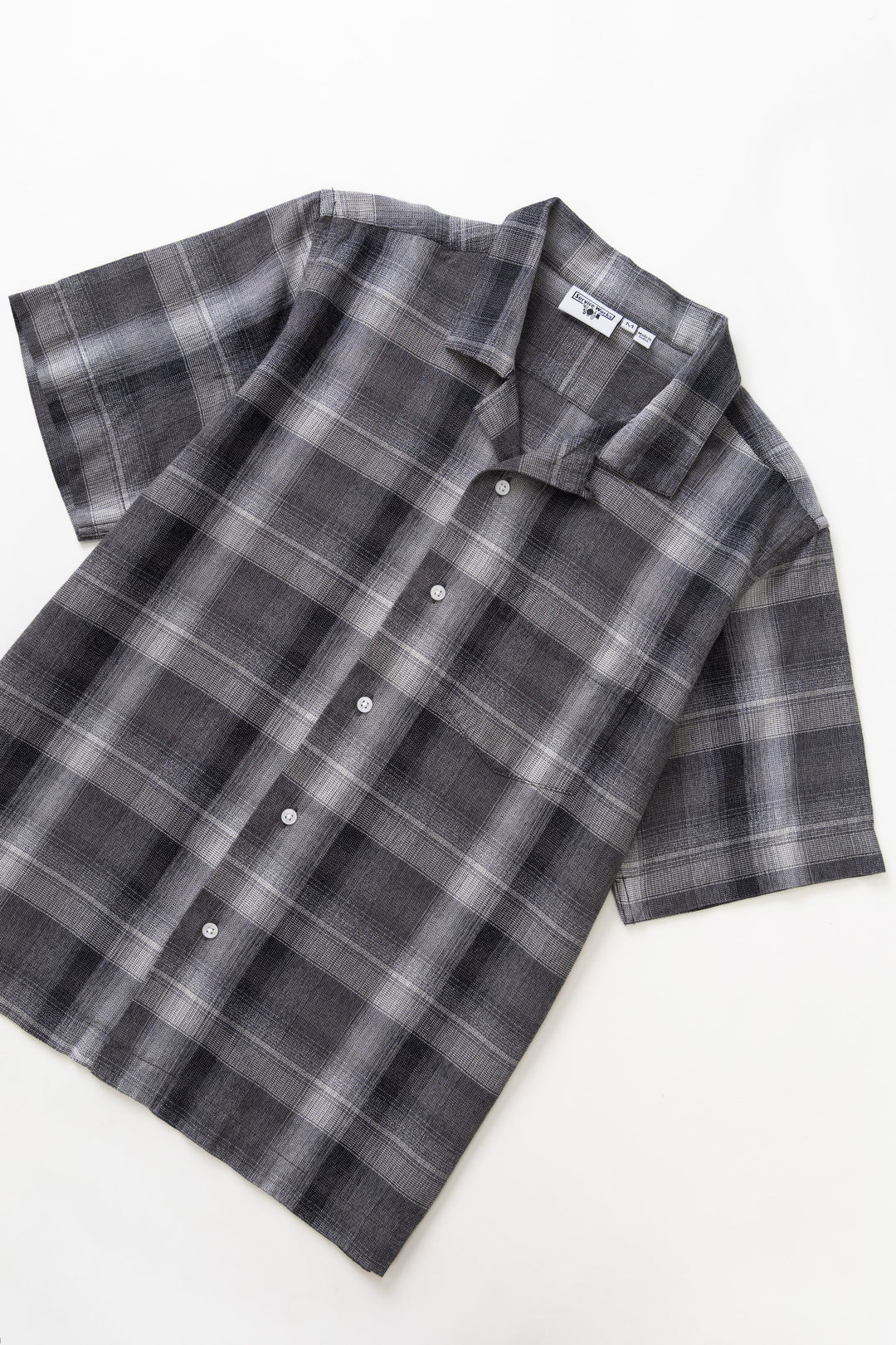 Service Works - Plaid Resort Shirt - Black