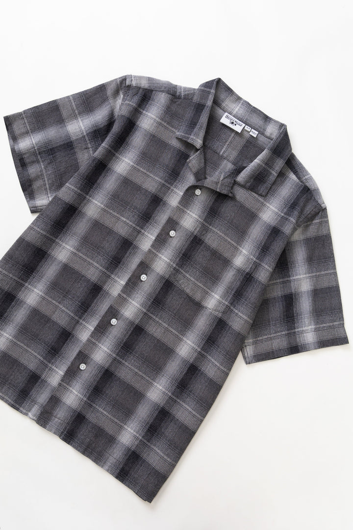 Service Works - Plaid Resort Shirt - Black