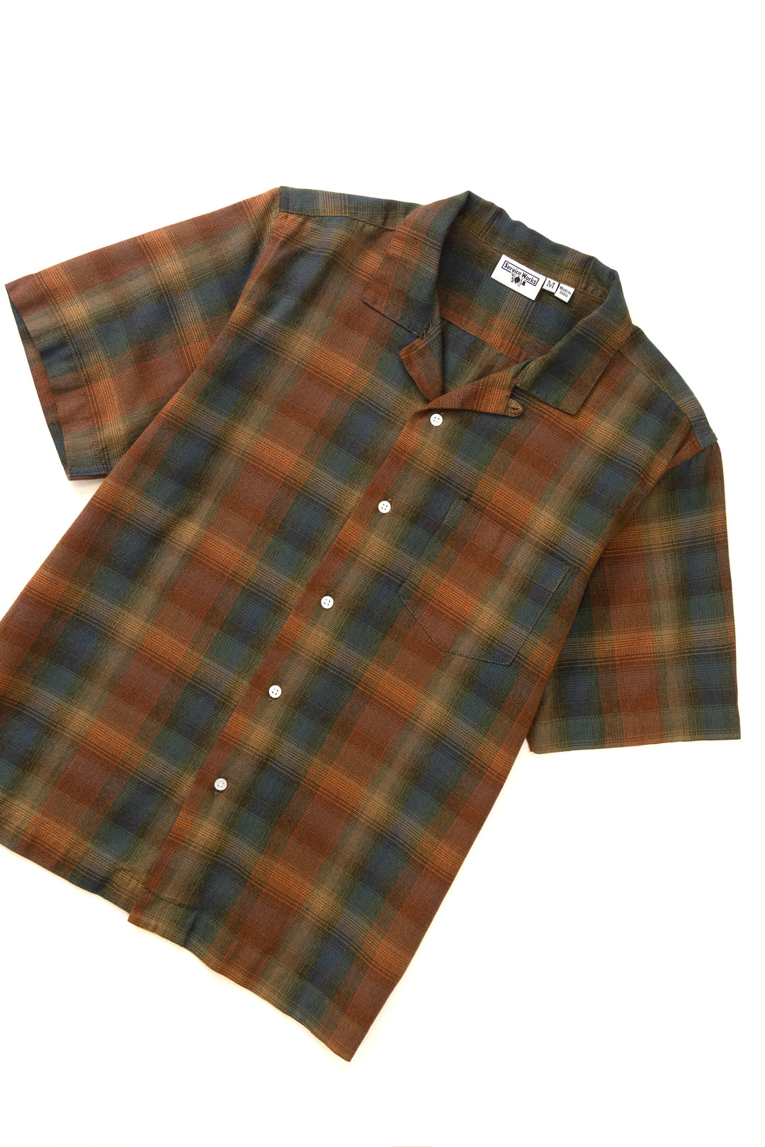 Service Works - Plaid Resort Shirt - Brown