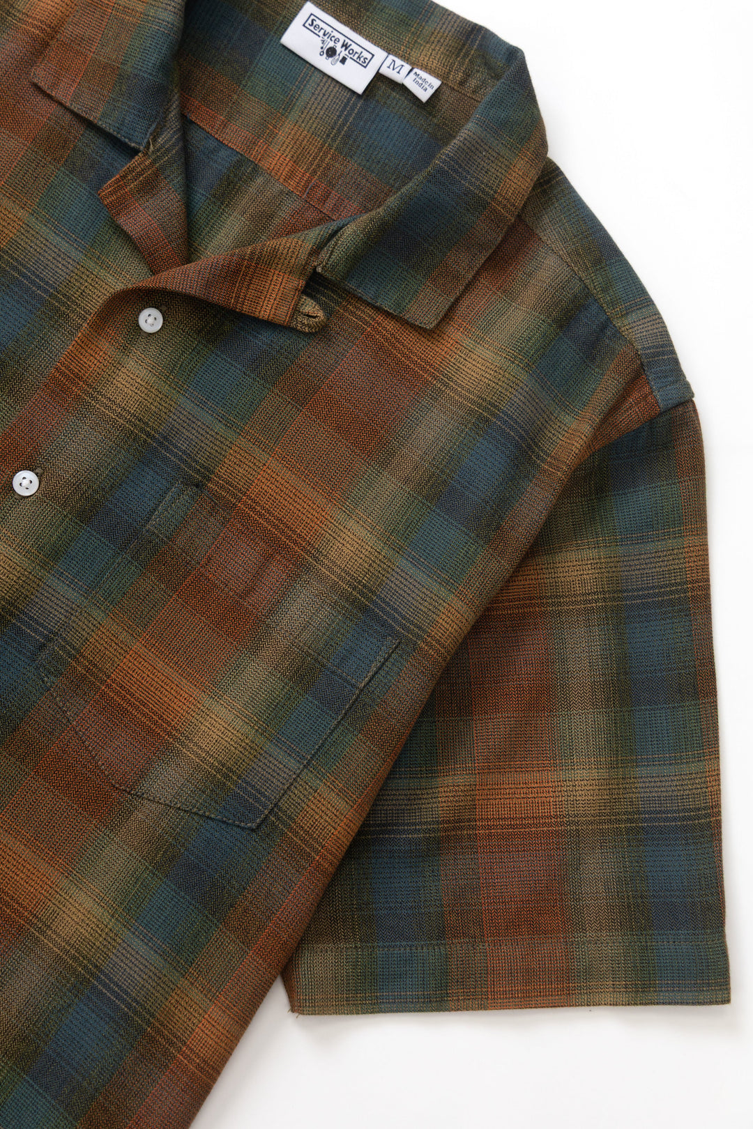 Service Works - Plaid Resort Shirt - Brown