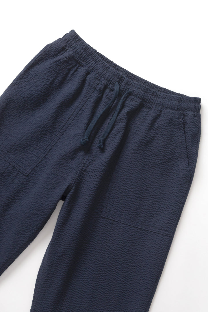 Service Works - Seersucker Chef Pants - Dark Navy