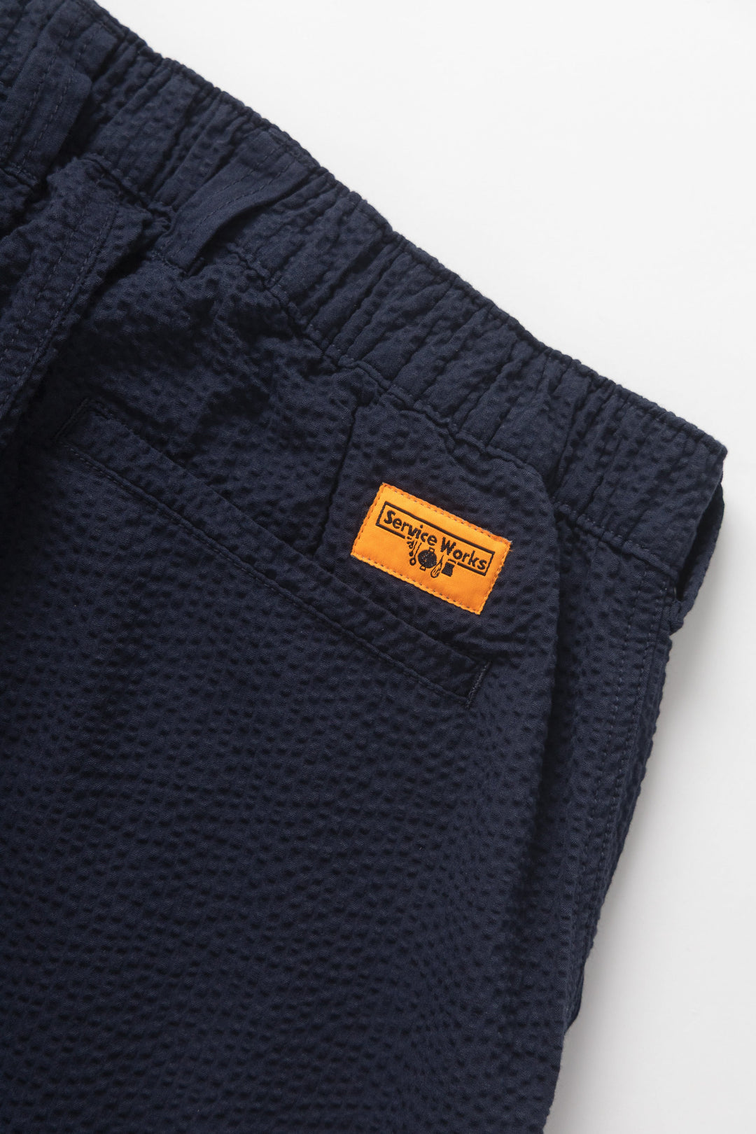 Service Works - Seersucker Waiters Pant - Dark Navy