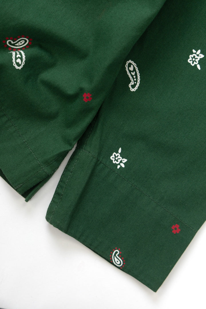 Service Works - Paisley Front Of House Jacket - Forest