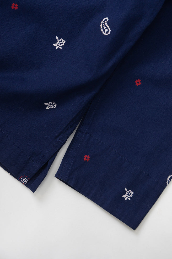 Service Works - Paisley Front Of House Jacket - Royal