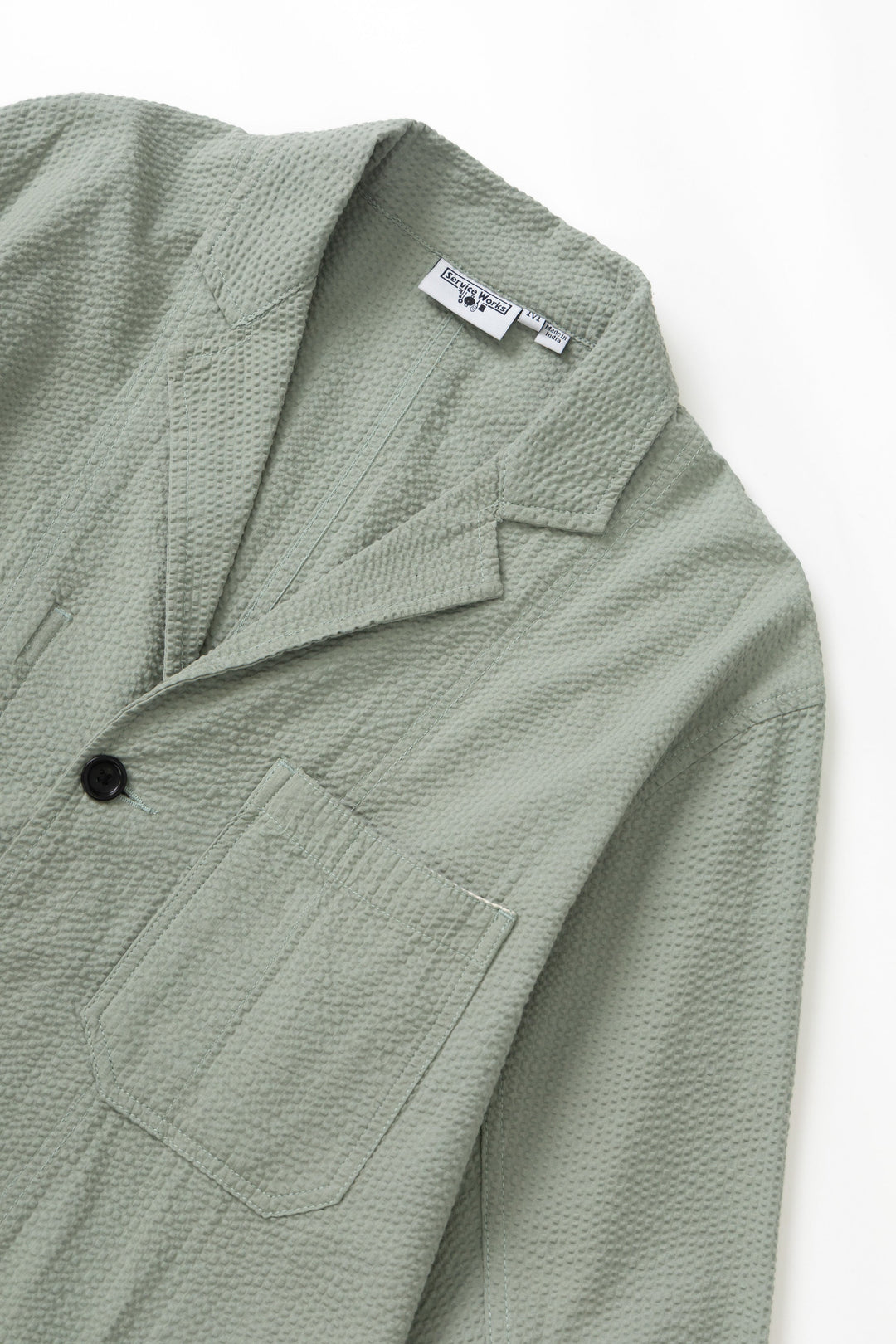 Service Works - Seersucker Server Suit Jacket - Sage