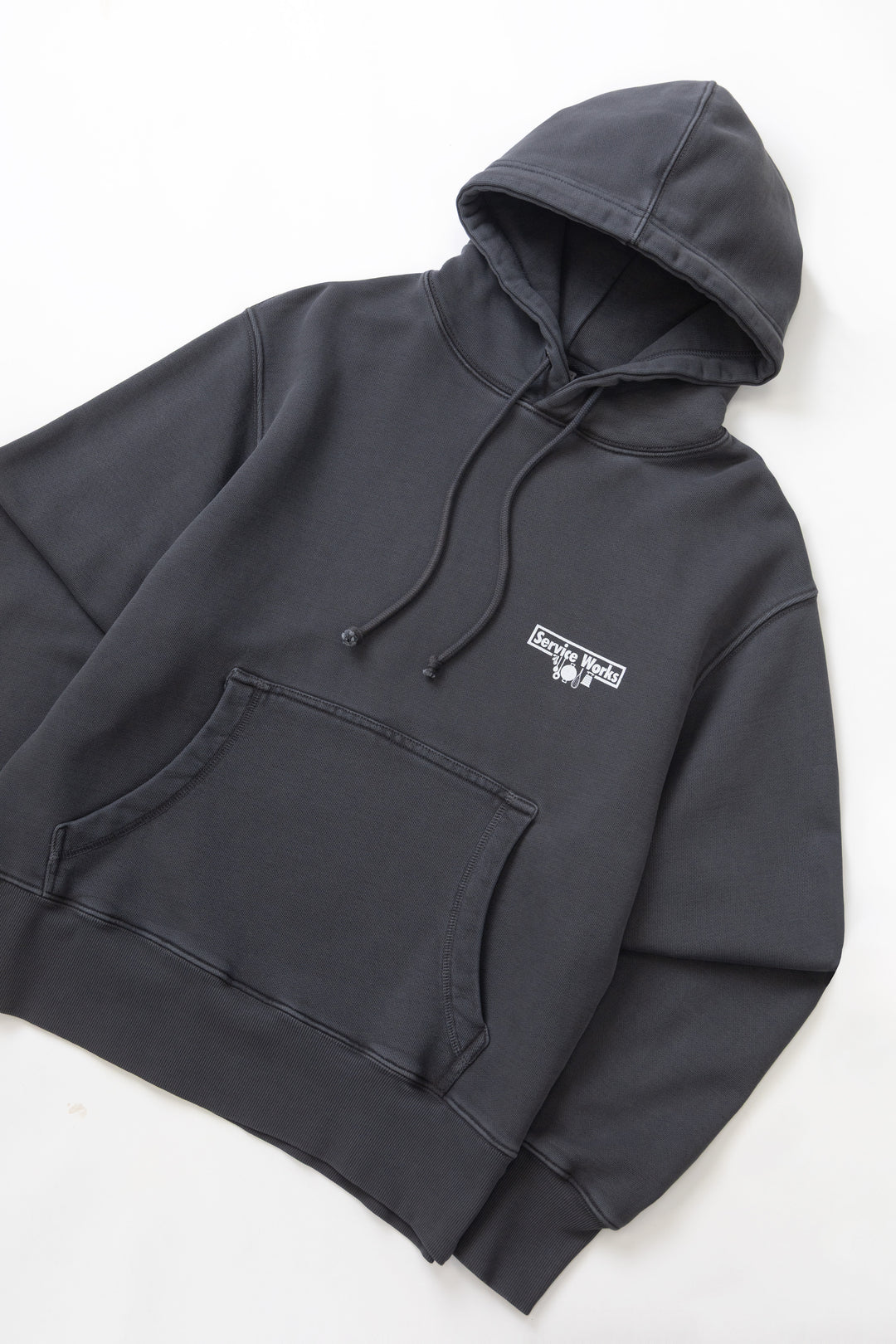 Service Works - Loopback Hoodie - Black