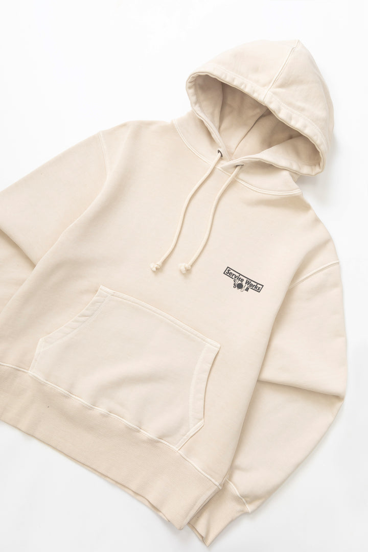 Service Works - Loopback Hoodie - Natural
