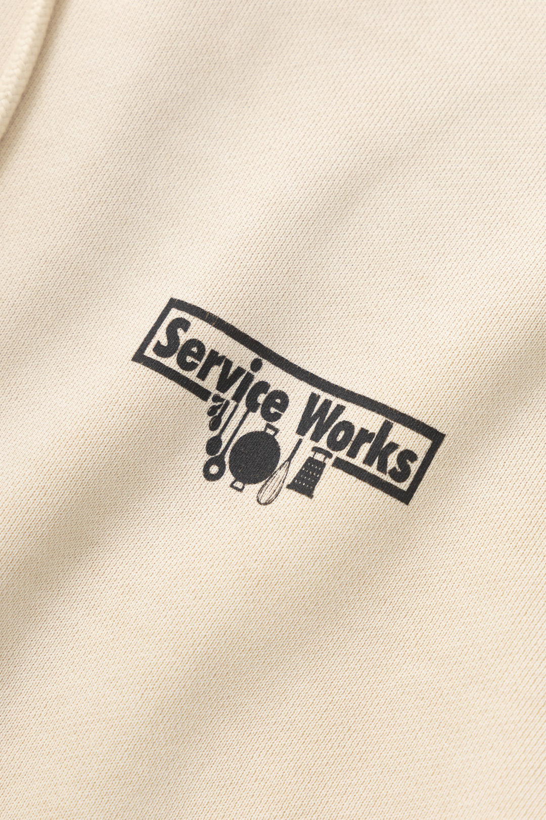 Service Works - Loopback Hoodie - Natural