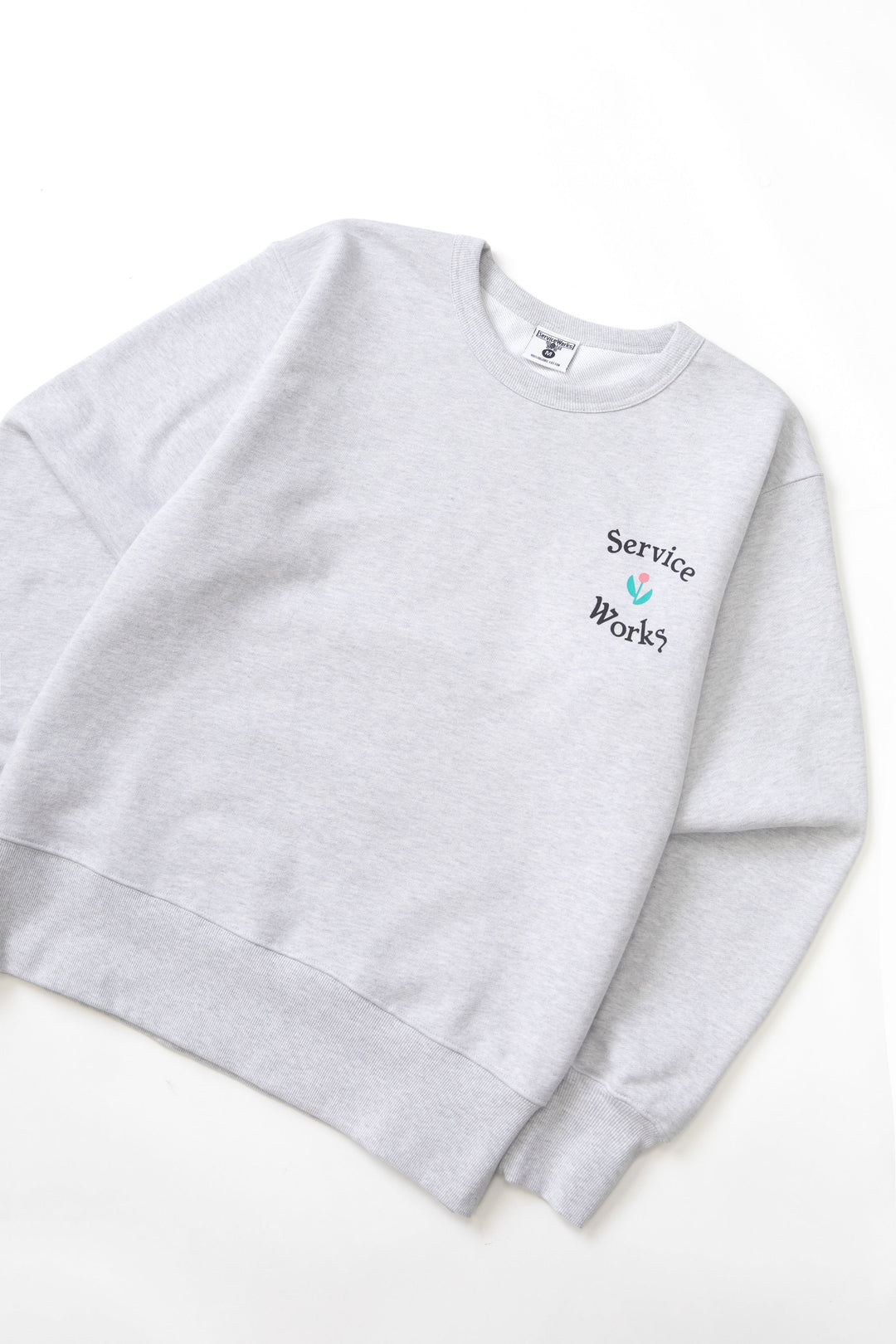 Service Works - In Bloom Crewneck - Ash
