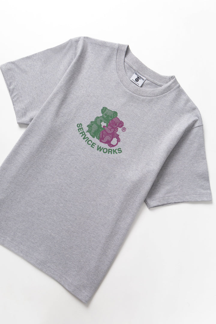 Service Works - Family Fruit Tee - Heather Grey