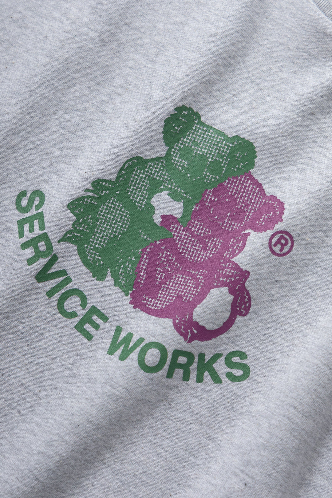 Service Works - Family Fruit Tee - Heather Grey