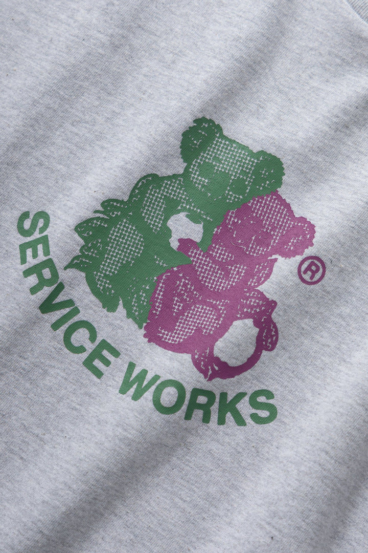 Service Works - Family Fruit Tee - Heather Grey