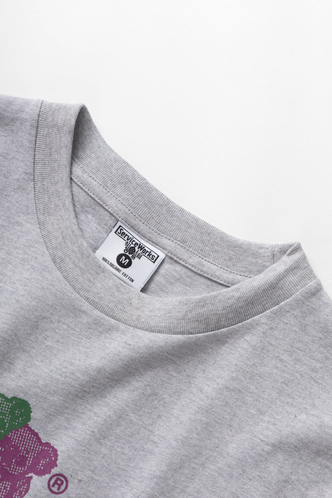 Service Works - Family Fruit Tee - Heather Grey