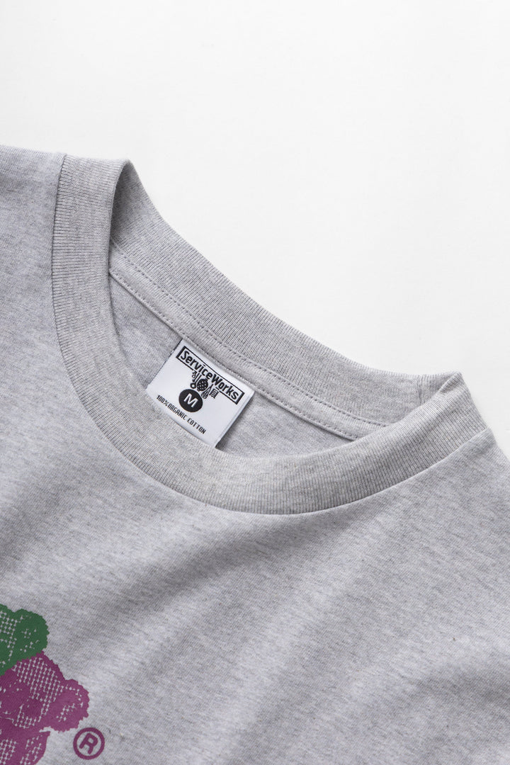Service Works - Family Fruit Tee - Heather Grey