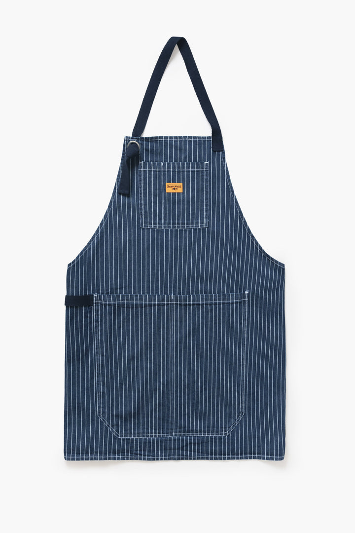 Service Works - Pinstripe Denim Apron - Indigo