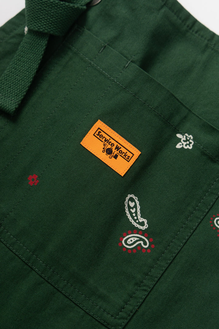 Service Works - Paisley Apron - Forest
