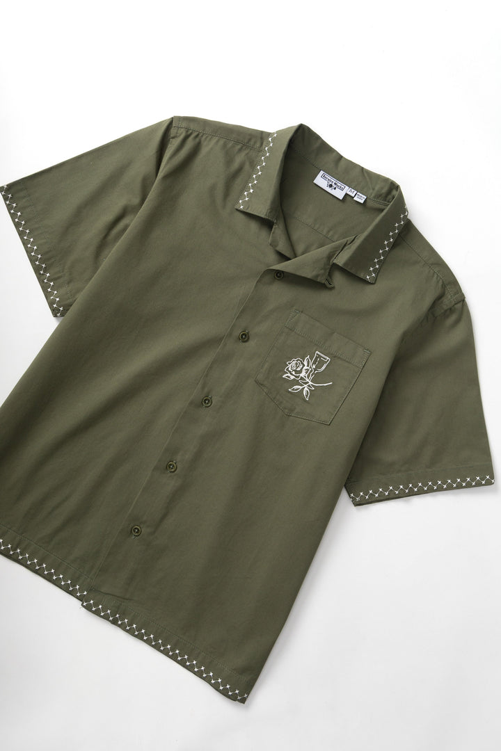 Service Works - Border Shirt - Olive