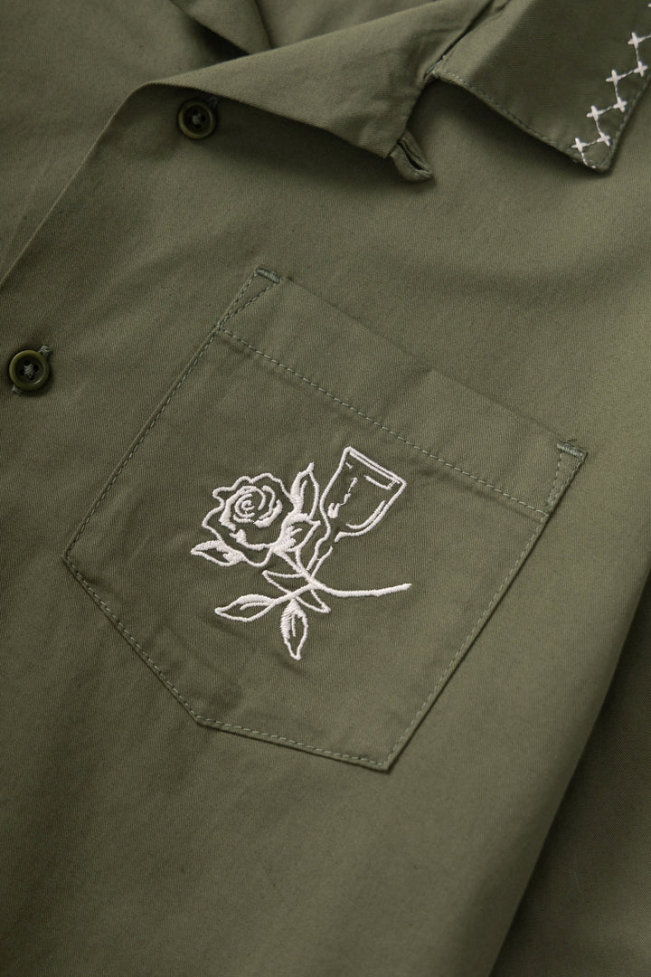 Service Works - Border Shirt - Olive