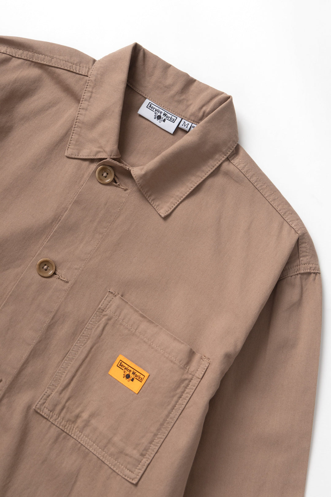 Service Works - Twill Chore Shirt - Mushroom