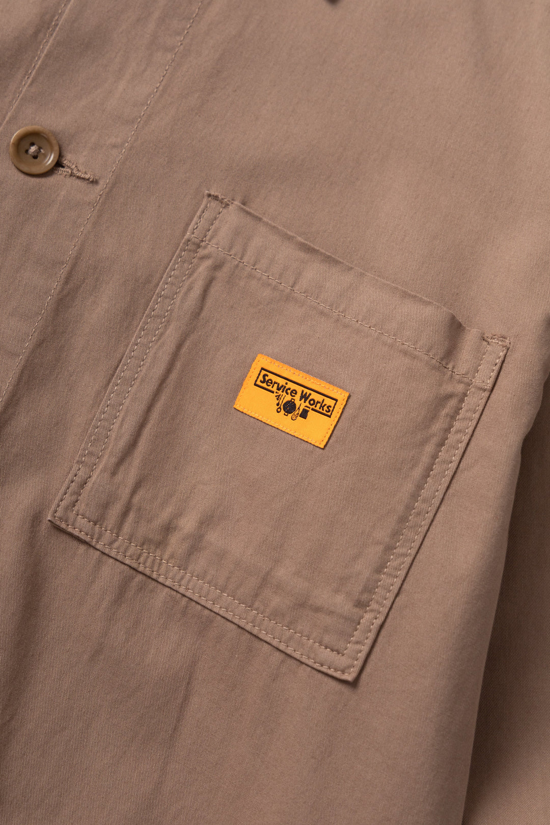 Service Works - Twill Chore Shirt - Mushroom